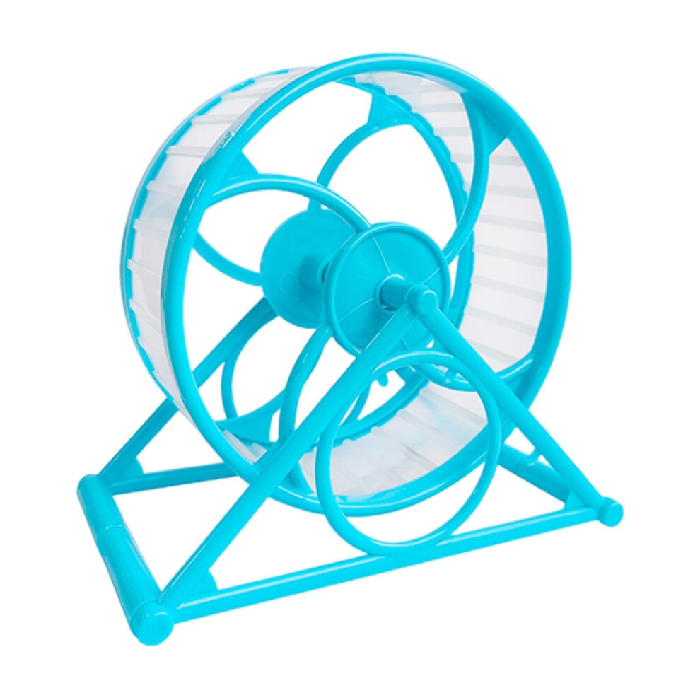 Hamster Wheel - Silent Running Wheel for Syrian Hamsters, Transparent Exercise Wheel, 15 x 13.5 cm for Small Pets