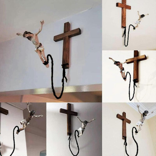 Bungee Jumping Innovative Design Jesus Hanging Embellishments 1