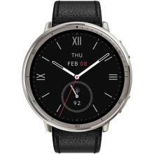 Amazfit Active 2 NFC Smartwatch 1.32" 2.000nits Mapas Offline Plata con 2 Correas Negra y Roja