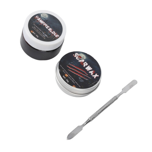 Scar Wax Coagulated Blood Kit Wound Modeling 1