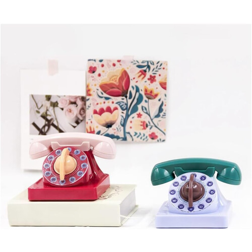 360-Degree Rotating Mechanical Timer Cartoon Phone Design for Kids Learning Organizer, Educational Tool for Study Time Management 2
