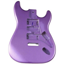 DIY E Guitar Kit with Guitar Body for Beginners and Adults, Customizable Electric Guitar Parts, Wood Material