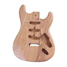Professional Guitar Body for E Guitar - Suitable for DIY Projects, Unfinished Instrument Parts, Solid Wood Construction, Standard Size