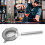 Stainless Steel Bar Strainer Cold Drink Cocktail 12