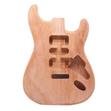 E Guitar Kit ST Model Body Original Color Accessories Beautiful Design for Electric Guitar Assembly