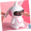 Robot Pencil Sharpener Cartoon Design, Durable Plastic Sharpener for Standard and Jumbo Pencils, Multi-Size Compatibility 4