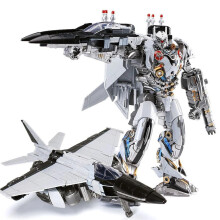 Transform Toy Alloy Fighter Jet 10.6 Inch Aeroplane Action Figure for Boys and Adults 12+ Years, Durable Nitrogen Material