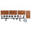 Shelf Retro Style Industrial Pipe Shelving Home 2