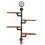 Shelf Retro Style Industrial Pipe Shelving Home 6