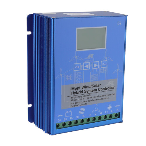 12V 24V Wind Solar Hybrid Controller LCD Display 2