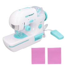 Elektrisk symaskinleksak ökar kreativiteten praktisk förmåga kompakt symaskinleksak för barn över 3