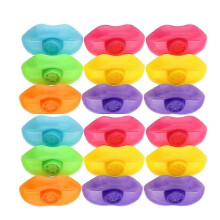 30 stuks fluitjes met lipdesign, grappige plastic fluitjes, creatieve fluitjes, speelgoed voor kinderen,