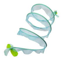 Cat Tunnel for Kittens, Portable Foldable Cat Tube, Spring Bell Play Tube, Soft Fabric Cat Maze for Indoor Fun
