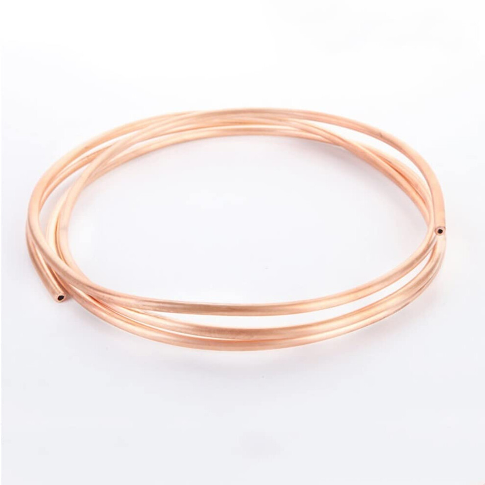 Copper Coil Pipe, 1M T2 Red Copper Soft Pipe For Air Conditioning, Od 4Mm X T 0.5Mm, Diy Cooling Solutions 6482260068497