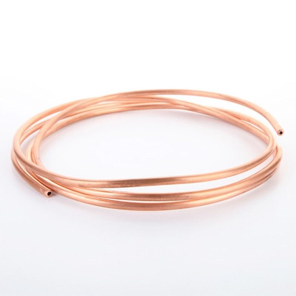 Copper Coil, 1 Piece Soft Copper Tube, 22X1.2mm Refrigeration Pipe, Compatible With Air Conditioning Systems 6038364704917