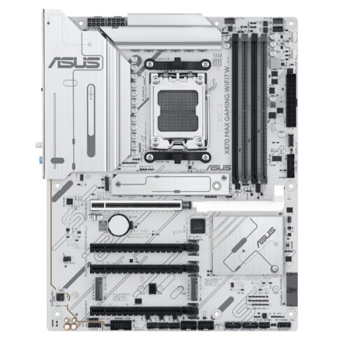 ASUS X870 MAX GAMING WIFI7 White Motherboard 1