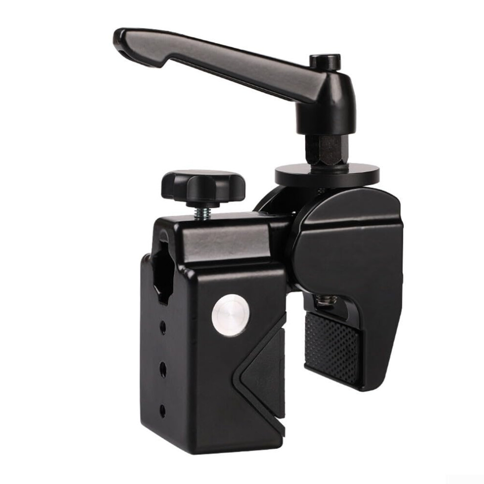 Multifunctional Rail Clip Camera Mount For Dslrs And Smartphones, Stable Aluminum Alloy, Photography Design, Adjustable Angle 6947110569123