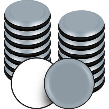 (40x40mm)Furniture Gliders, 16 Pcs PTFE Teflon Round Self-Adhesive Furniture Sliders, Furniture Moving Pads for Smooth Floors and Carpets
