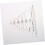 Patchwork Linear 60-Degree Triangle Acrylic Template Ruler for Cutting and Quilting Projects 5
