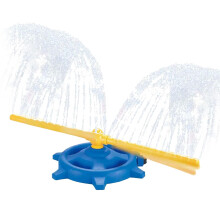 Sprinkler for Kids, Interactive Water Play Toy, 360-Degree Rotating, Portable, 25.9x5.1x5.12 cm for Outdoor Backyard Activities
