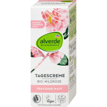 2X alverde NATURKOSMETIK Wild Rose Face Day Cream 50 ml