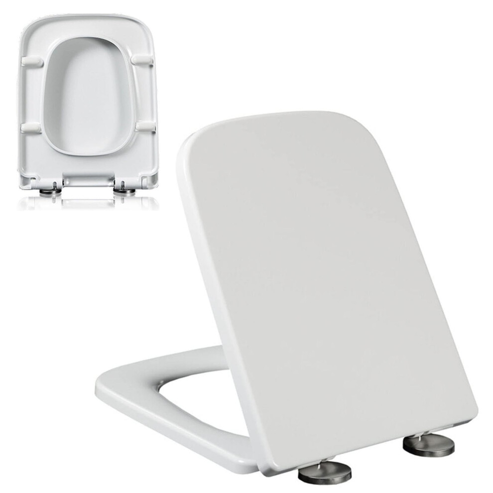 Toilet Seat Closes Slowly Urea Formaldehyde Soft Close Toilet Seat With 360 Adjustable Hinge And Quick Release 04A 6947110570365