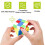 Magic Cube 3x3x3 + 2x2x2, Coloured Cube Magical Cube, Magic Cube for Beginners and Advanced Users 2