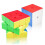 Magic Cube 3x3x3 + 2x2x2, Coloured Cube Magical Cube, Magic Cube for Beginners and Advanced Users 1