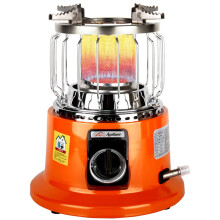 Portable Gas Heater for Camping and Outdoor Use, 3000W Power, Heats Up to 30 Square Meters, Ideal for Cooking and Patios