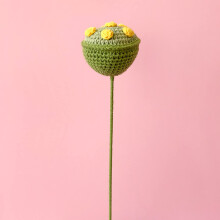 Crochet Handcrafted Flower Bouquet Handmade Gift Woven Rose for Valentine's Day Mother's Day Wedding Decoration