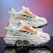 Deformation Shoes Inline Skates Roller Skates Outdoor Sports 34 Size Adjustable Pulley Ice Skateboard Shoes