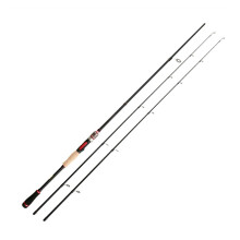 Reel and Fishing Rod Combo 2.1M Lightweight Carbon Fibre Spinning Rod Portable Bass Fishing Gear Travel Friendly
