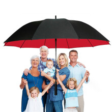 Luxury Golf Umbrellas 180cm Diameter Extra Large Long Handle Oversized Stick Umbrella Auto Open for Sports Fans