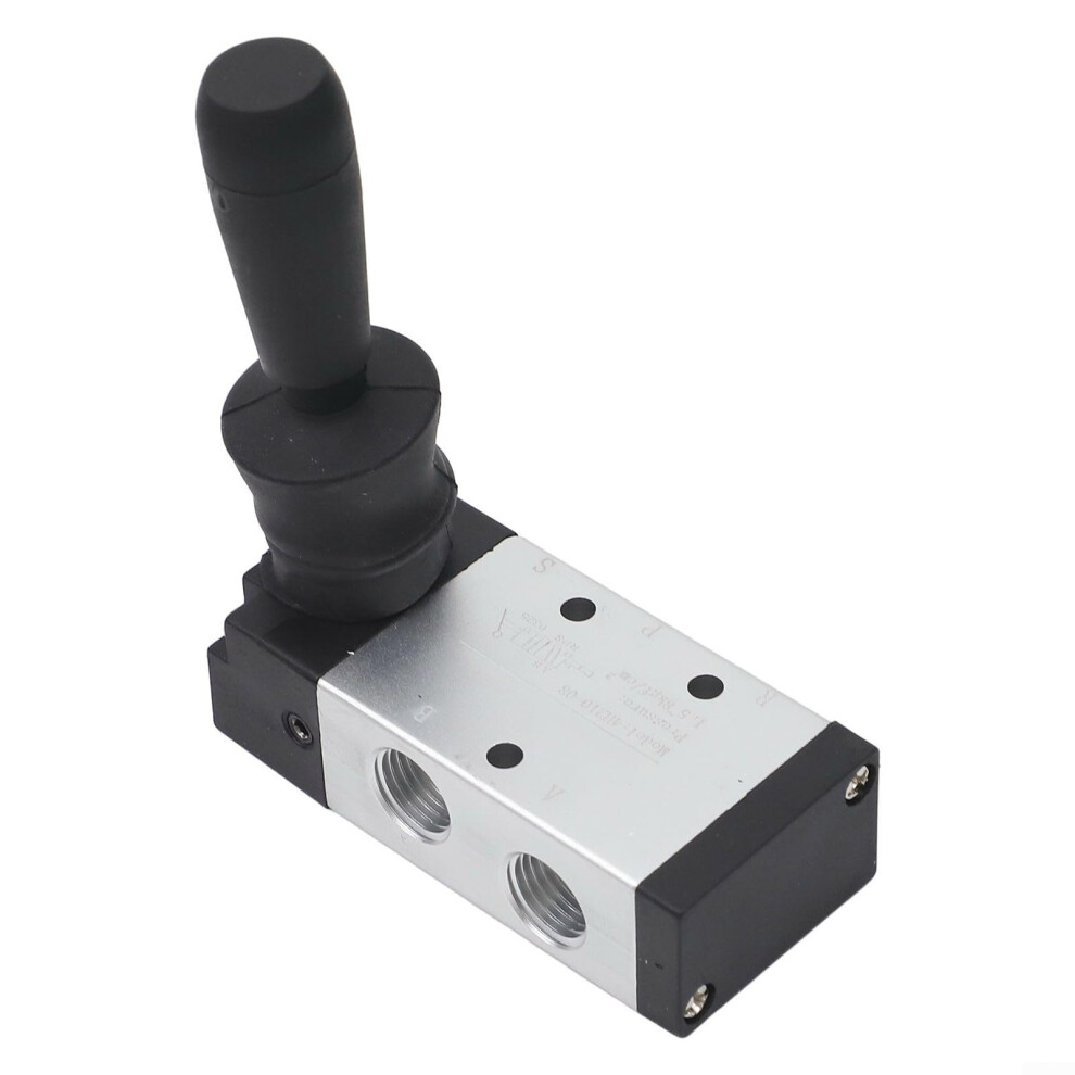 Pneumatic Exhaust Valve Model 4H21008 With Efficient Manual Operation And Durable Aluminum Construction 6482260073521