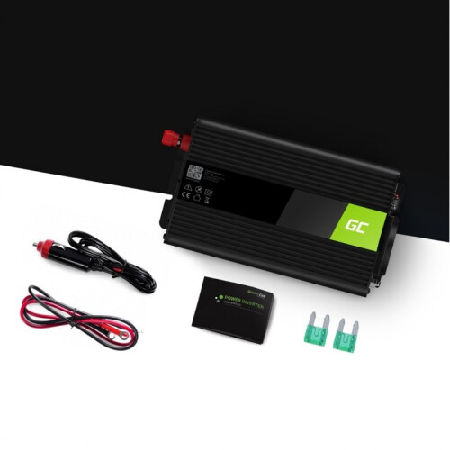 Green Cell INV04DE power adapter/inverter Universal 500 W Black 1