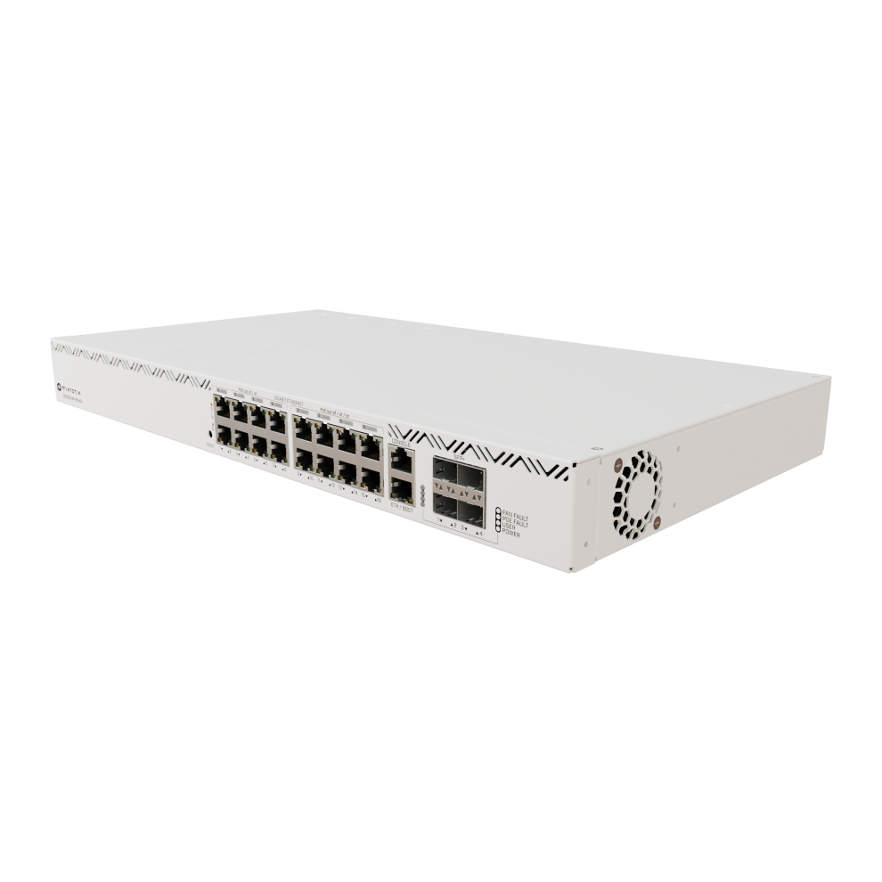 Switch - Mikrotik - Crs320-8P-8B-4S+Rm - 17 Ports - Poe++ 90W - 10G Sfp+ 4752224008831