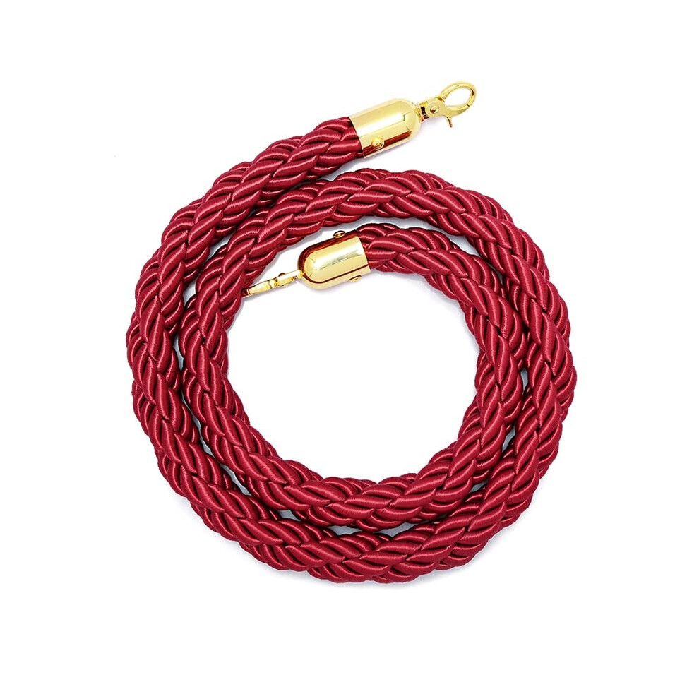 Barrier Cord 1M 1.5M Long Braided Hemp Ropes For Event Crowd Control, Divider For Concerts And Ceremonies 6038364710680