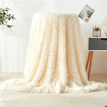 Super Soft Blanket Beige Cozy Warm Carpet Sofa Blanket 50x70cm Light Yellow Pillowcase 19 Colors Bedroom Decor