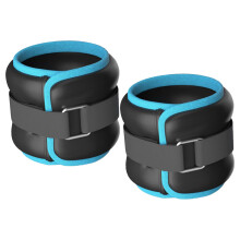 2.2 lb Ankle Weights for Men and Women - Portable Adjustable Fitness Weights for Home Workouts and Exercise