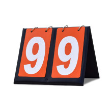 Scoreboard Flip - Portable Multi-Sport Tabletop Scoreboard with Easy Flipping Design, Durable Construction and Compact Size