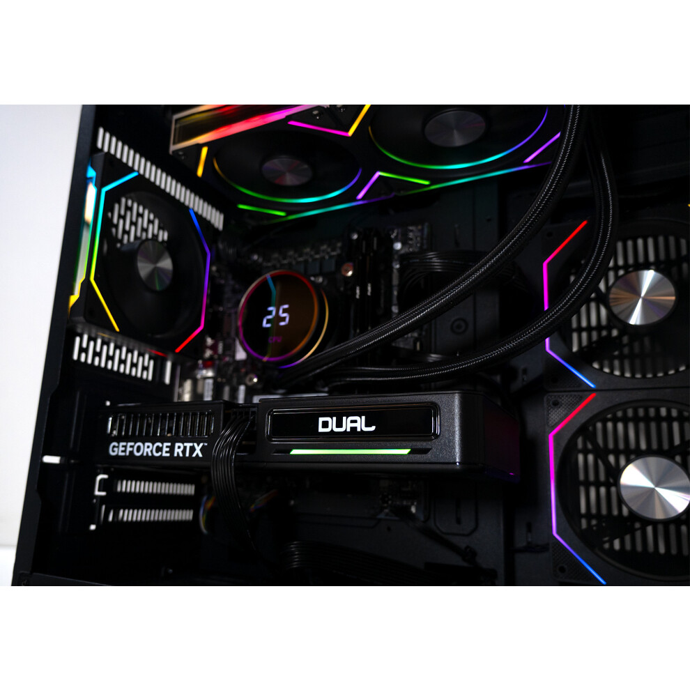 RGB Gaming PC - i5 14400f/32GB DDR5/500GB M.2/WIN11/WIFI/RTX 5060 8GB-image-OPC-PH82Y8M-REFURBISHED