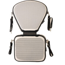Fishing Boat Accessories Adjustable Drop Stitch Fabric Inflatable Kayak Canoe Seat with Nonskid Waterproof Cushion