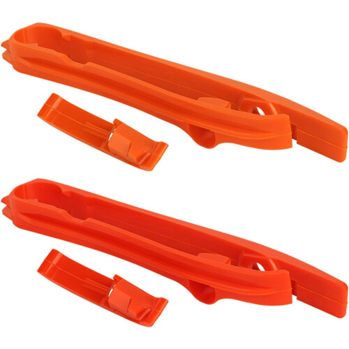 Motorcycle Chain Slider Guide Protector Compatible with Motocross Models, Durable Material, Adjustable Size, Black Color 2