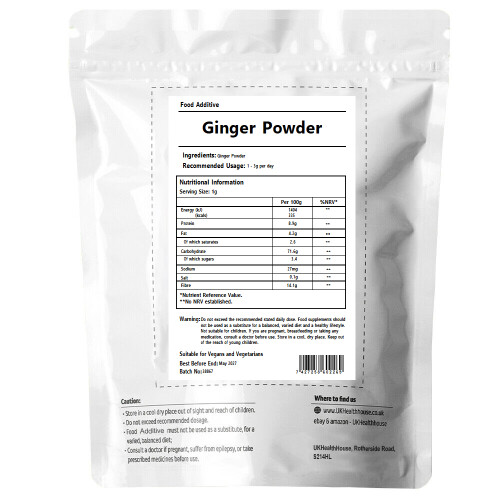 Premium Ginger Powder (Zingiber officinale) Ground Spice 2 kg 1