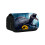 (3)Jurassic World Dinosaur Pattern Double Layer Student Stationery Bag Storage 14