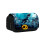(3)Jurassic World Dinosaur Pattern Double Layer Student Stationery Bag Storage 13