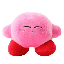 (Pink Closed Eyes) Nintendo Vadodie Game Toy Cute Doll Waldo Gift Kirby Childrens Toys Plush