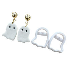Handcrafted Halloween-Themed Polymer Clay Earring Molds, Pottery Tool for Jewelry Making, 5 Inch Size
