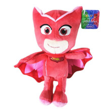 (Red)Pj Masks Plucheknuffel Speelgoed Catboy Gekko Luna Girl Owlette Romeo Figure Voor Kind Geschenk