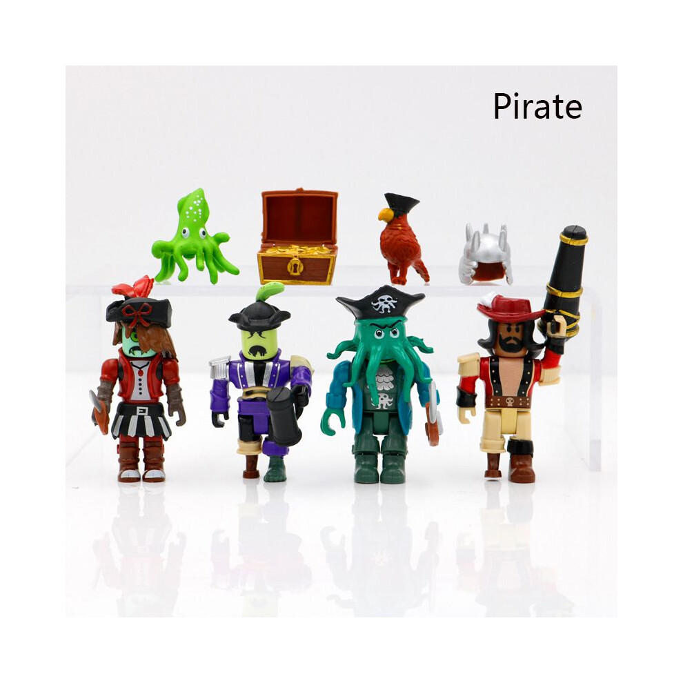 (Pirate) Roblox Game New Character Accessory Mini Action Figure Dolls Kids Toy Xmas Gift